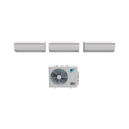 Rare Daikin Multi Split R22 Air Conditioner