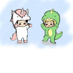 DINOSAUR AND UNICORN LOVERS :D
