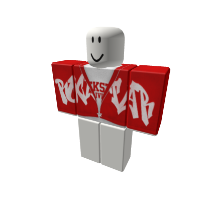 red rockstar graffiti hoodie boys