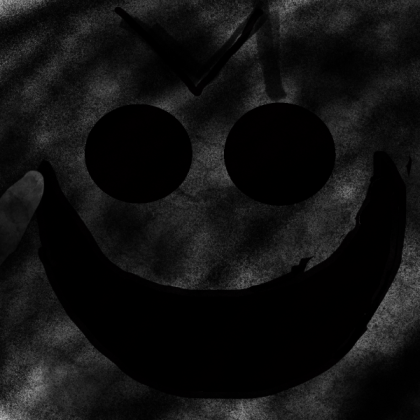 Creepy shadow face Roblox decal