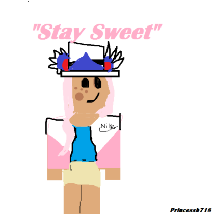 Fan art for Kakes Roblox decal