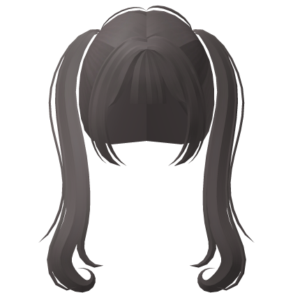 . ‿ ♡ lolly girl pigtails brown Roblox item