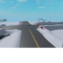 (NEW YEARS/EVENT) Intersection Railroad Crossing