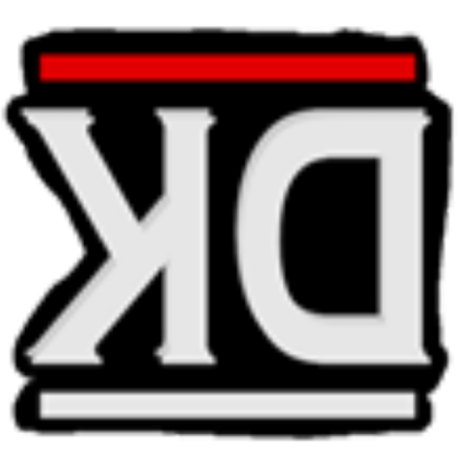 DK RACING! logo Roblox decal