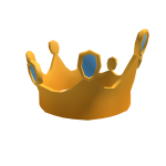 Golden ruby crown
