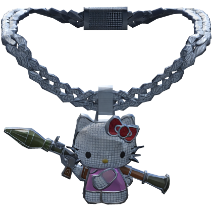 Iced Out Hello Kitty Chain 1.0