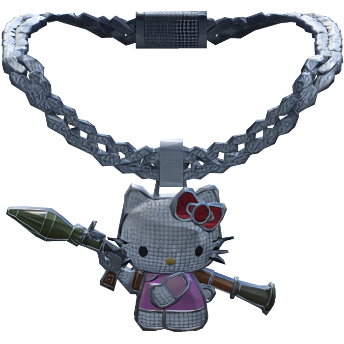 Iced Out Hello Kitty Chain 1.0