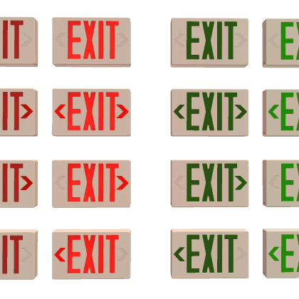 Generic Exit Sign Pack