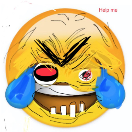 Emoji with tears of joy Roblox decal
