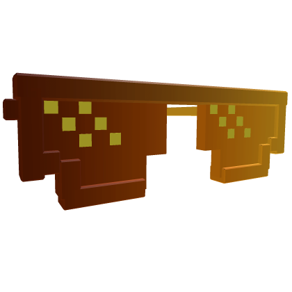 Amber Pixel Sunglasses