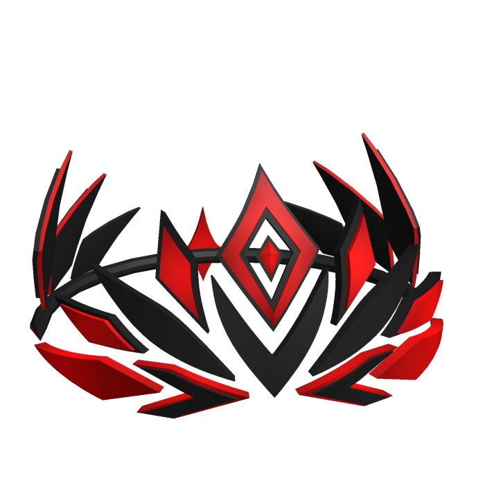 Red Gem Anime Style Crown
