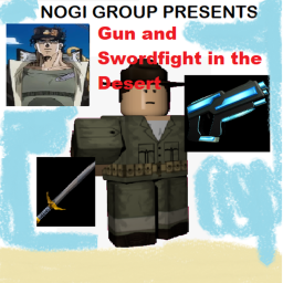 Gun and Swordfight in the Desert