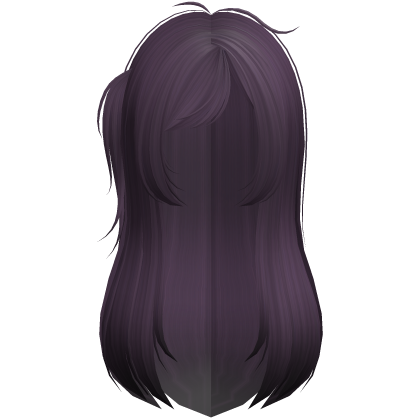 Purple Long Scene Doll Hair W/ Cowlick Roblox item