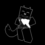 Blurry Low Quality Cat With Monitor