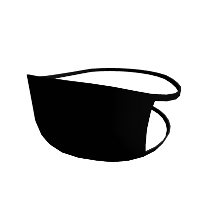 Black Emo Face Mask Roblox item