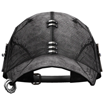 grey pierced streetwear grunge cap Roblox item