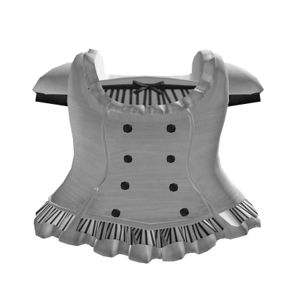 white studded corset 🗝 ༝ Roblox item