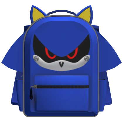 Metal Sonic Backpack Y2K