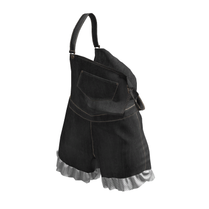 Black Y2k Off-Shoulder Suspenders thumbnail
