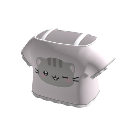 ♡ Cute Pink Plush Cat Shirt