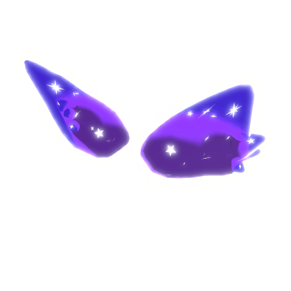 Space Furry Ears - Emissive Glowing - Roblox item