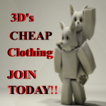 3D's Cheap Clothing