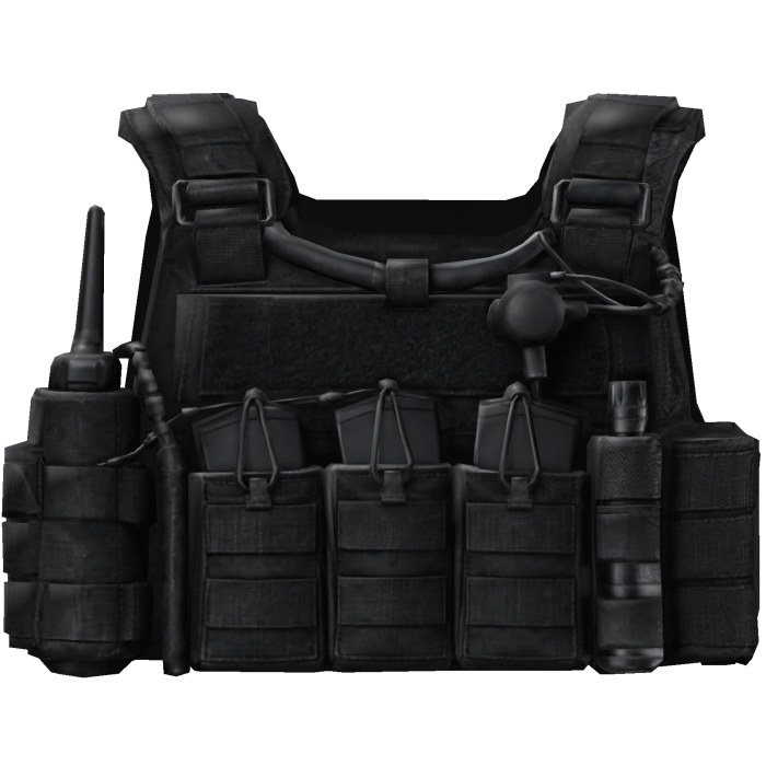 Black Military Tactical Vest 