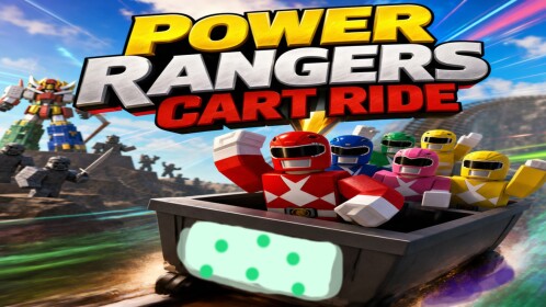 Cart Ride Into Power Rangers