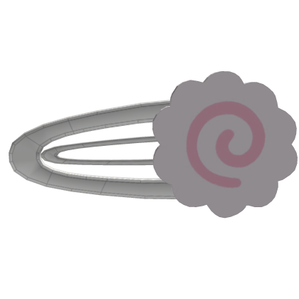 kawaii fish cake hair clip <3