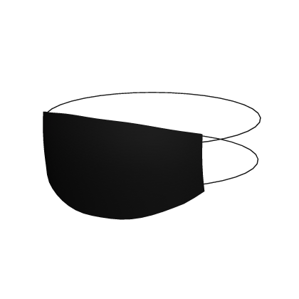Black Face Mask Roblox item