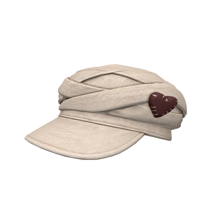 White Bandage Wrap Zombie Cap