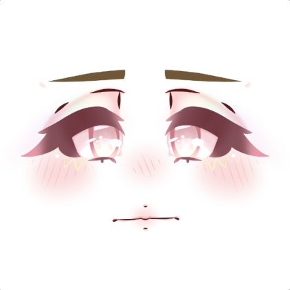 pink pastel easter face Roblox decal