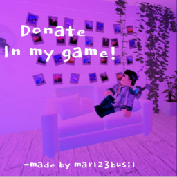 Donate in my game!