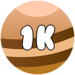1,000 Licks!