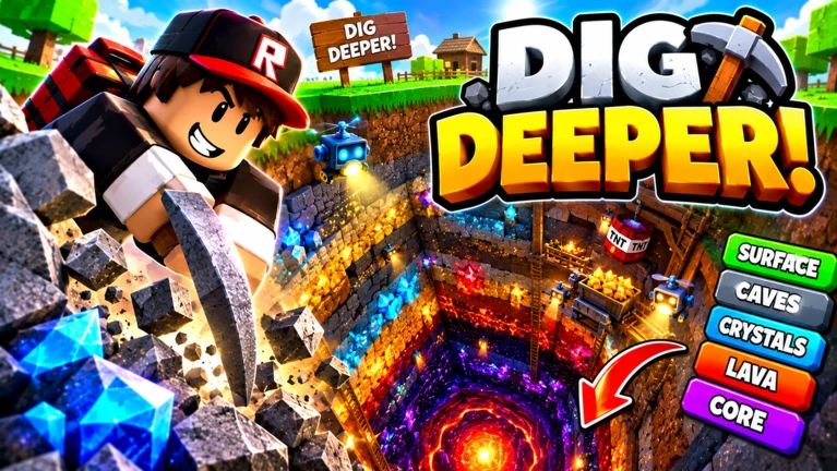 Dig Deeper Wiki: Game Merawat, Idle: Info Terbaru | Roblox