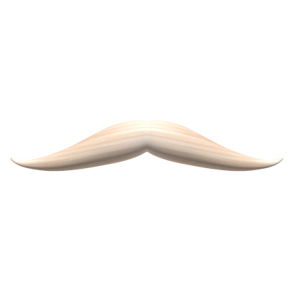 Blonde After Eight Mustache Roblox item