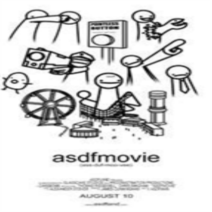 Asdf Movie poster Roblox decal