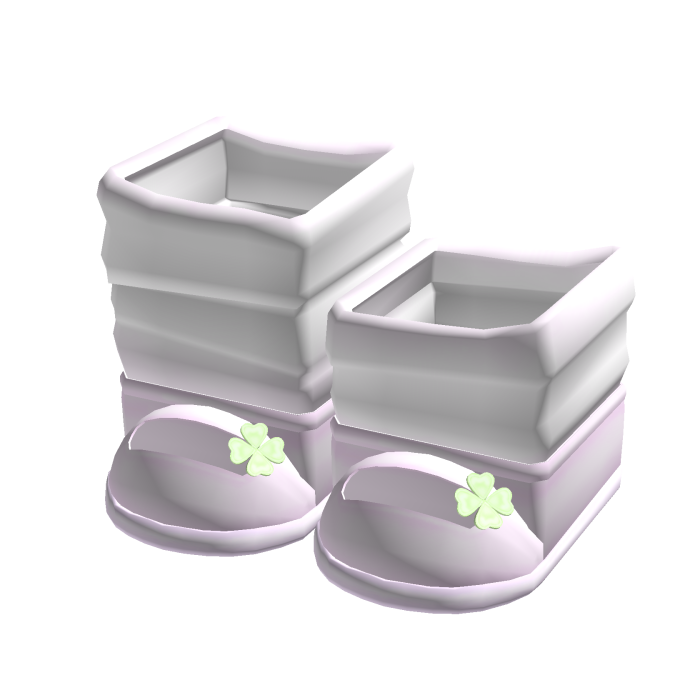 ♡‿ kawaii lucky shoes with leg warmers