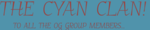 Cyan Clan!