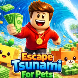 (2X MONEY) Escape Tsunami For Pets
