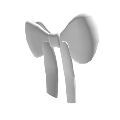 🎀 Stylish Head Bow for Hair (White) 🎀 Roblox item