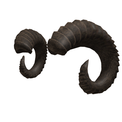 Brown Satyr Horns Roblox item