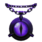 [Animated Effect 👁️] Purple Seer Eye Chain