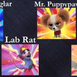 Step On A Part For A Superkitty Badge But Villains