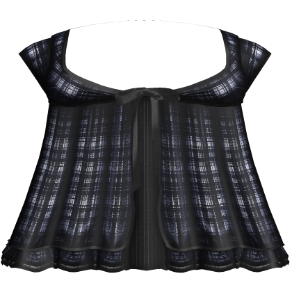 Cute Black Blue Gothic Doll Dress 
