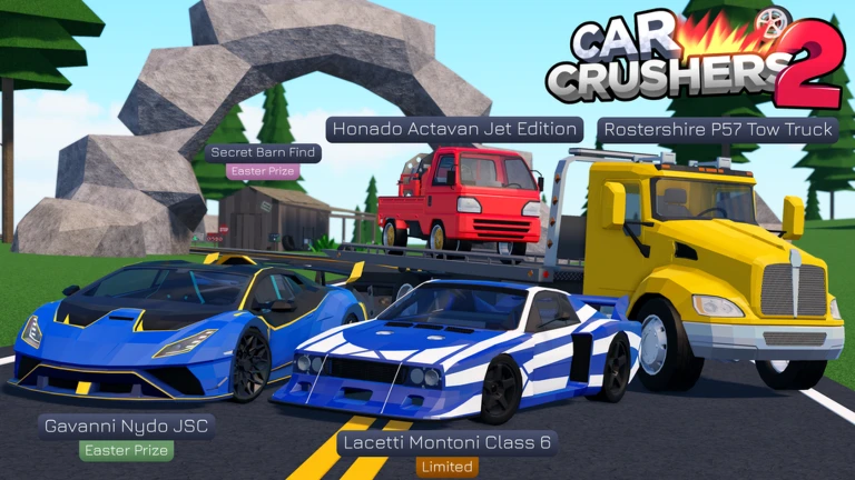 5 New Cars & Eggs Hunt!🥚