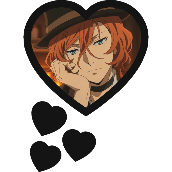 Chuuya Nakahara Thinking Hearts Bungo Stray Dogs