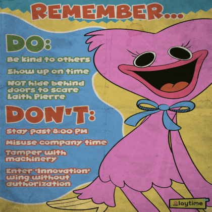 Missy Poster [Poppy Playtime] Roblox decal