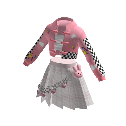 Trendy Harajuku Dress - Pink thumbnail