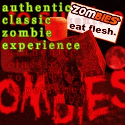 Authentic classic zombie experience icon